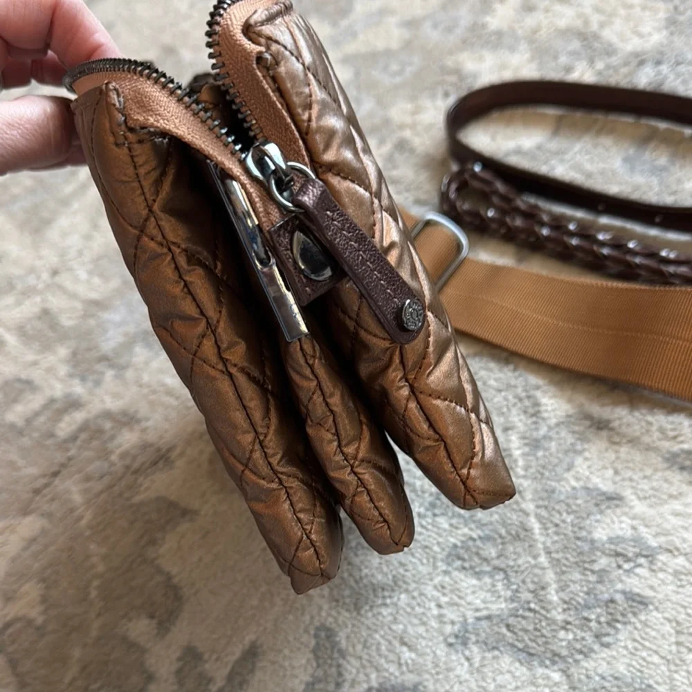 MZ Wallace Tiger Eye Pearl Crosby Pippa - Picture 4 of 5